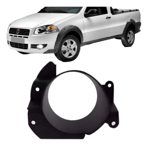 Aro Farol Milha Auxiliar Fiat Strada 2012 A 2014
