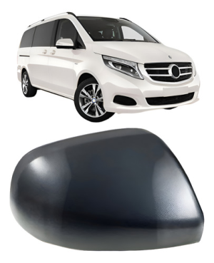 Capa Retrovisor Vito 2018 2019 2020 Preto Texturado