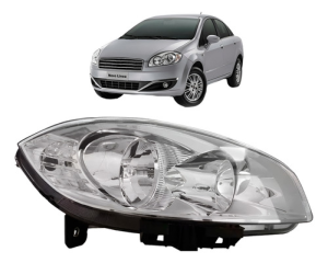 Farol Fiat Linea 2008 2009 2010 2011 2012 2013 2014 2015