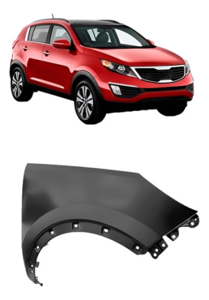 Paralama Sportage 2011 A 2015 S/furo Pisca