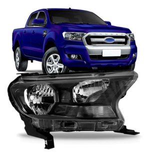 Farol Ranger Mascara Negra 2016 A 2019 Pisca Seta Cristal