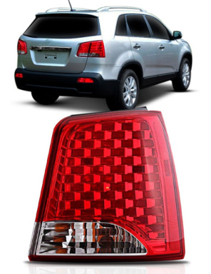Par Lanterna Traseira Sorento 10 11 12  Sem Led Com Lâmpada