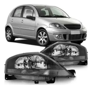 Farol C3 2003 2004 2005 2006 2007 A 2012 Mascara Negra