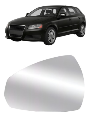 Lente Retrovisor Audi A3 2013 2014 2015 2016 Com Aquecedor