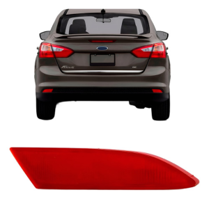 Defletor Parachoque Focus Sedan 2014 15 16 2017 Traseiro