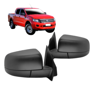 Retrovisor Ford Ranger 2013 2014 2015 Preto Fixo