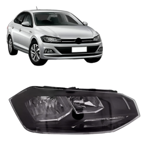 Farol Polo Virtus 2018 2019 2020 Manual C/friso Preto