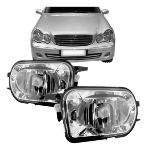 Farol Milha Auxiliar Mercedes C180 04/2007 Lente Lisa Oferta