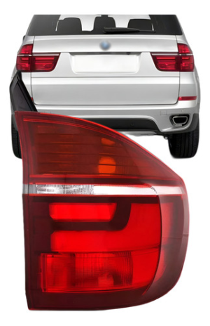 Lanterna Traseira Para Bmw X5 2011 2012 2013 Canto Sem Led