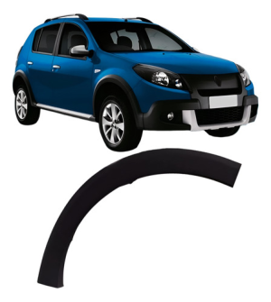 Alargador Vão Roda Dianteiro Sandero Stepway 2012 2013 2014