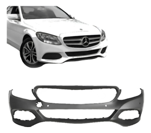 Parachoque Dianteiro Mercedes C180 2015 A 2018 C/furo Sensor