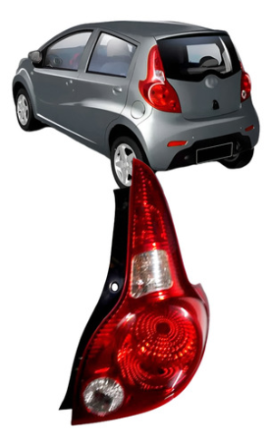Lanterna Traseira Para Jac J2 2010 2011 2012 2013 2014
