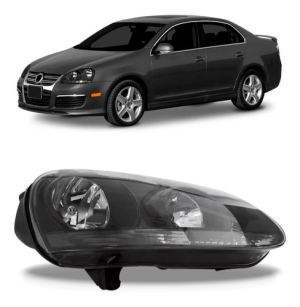 Farol Jetta 2007 2008 2009 Negro Manual