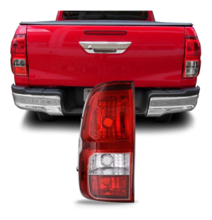 Jogo Sinaleira Traseira Hilux Srv 16/18 C/soquete Mod Koyto