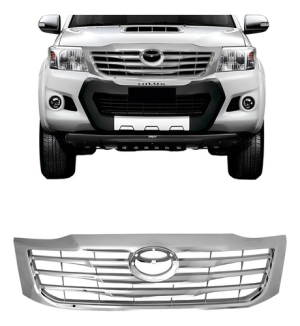 Grade Radiador Cromado Hilux 2012 A 2015