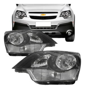 Farol  Captiva  2015 2016  2017 Mascara Negra Manual