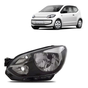 Farol Manual Eletrico Up 2014 2015 2016 Friso Preto Novo