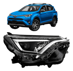 Farol Rav4 2017 A 2019 Eletrico C Motor C Led Sem Reator