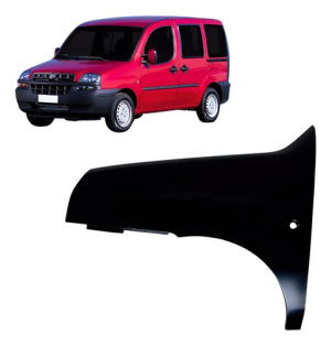 Paralama Doblo Fiat 2001 02 03 04 05 06 07 08 Lado Esquerdo