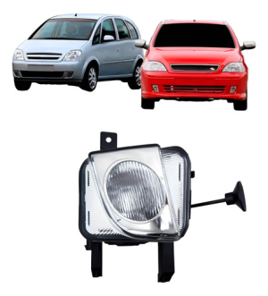 Farol Milha Auxiliar Lente Lisa Corsa 2007 2008 2009 2010