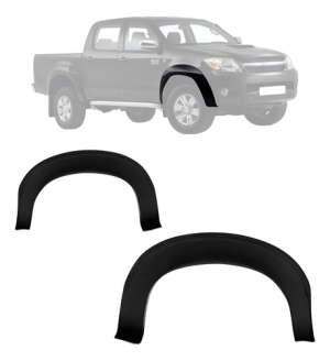 Alargador Vão Da Roda Hilux 2005 2006 2007 2008 2009 2010 2