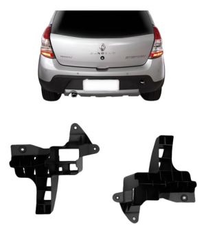 Guia Do Envolvente Traseiro Sandero Stepway 2008 A 2014
