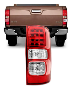 Lanterna Traseira S10 2012 2013 2014 2015 2016 Com Led