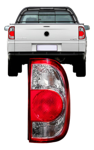Lanterna Traseira Vw Saveiro G4 2006 2007 08 A 2012 Cristal