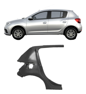 Lateral Traseira Sandero 2014 A 2021 Inferior