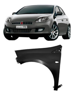 Paralama Bravo Fiat 2013 2014 2015 2016 Esquerdo Tong Yang