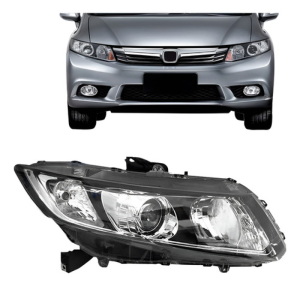 Farol Para Honda Civic 2012 2013 2014 2015 Manual