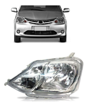 Farol Etios 2013 14 15 2016 Carcaça Cinza