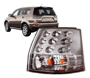 Lanterna Traseira Outlander 2007 A 2012 Canto Com Led