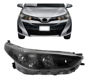 Farol Yaris 2018 2019 2020 2021 2022 Máscara Negra