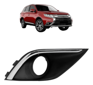 Grade Do Farol Milha Outlander 2016 A 2018 C/furo Friso Crom