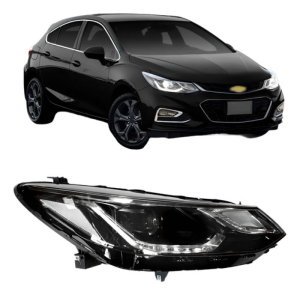 Farol Cruze 2017 2018 2019 2020 2021 2022 Elétrico Com Moto