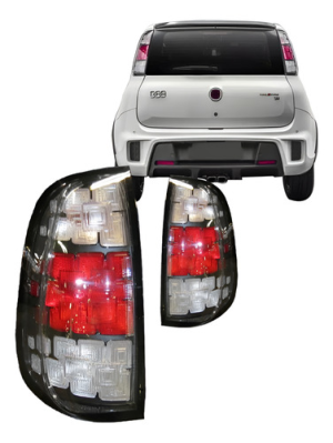 Sinaleira Traseira Fiat Uno 2015 16 2017 Cristal Nova Oferta