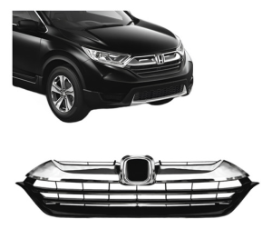 Grade Dianteira Crv 2018 A 2020 Moldura Cromada Mod Filetada