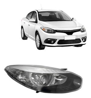 Farol Fluence 2014 2015 2016 Eletrico Com Motor Fume