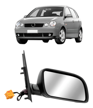 Retrovisor Polo 2003 04 05 06 07 08 2009 Eletrico C/ Pisca