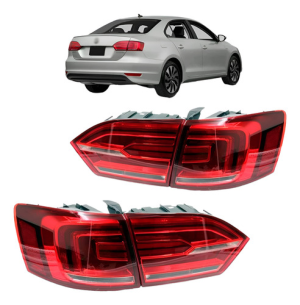 Kit Lanterna Traseira Jetta 2011 12 13 2014 Com Led 4 Peças