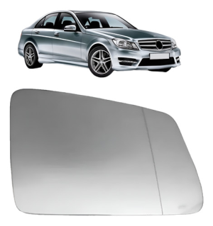 Lente De Retrovisor C180 C200 Com Ponto Cego 2008 A 2014