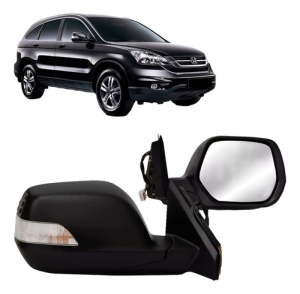 Retrovisor Crv 2007 A 2012 Eletrico Retratil C/ Pisca