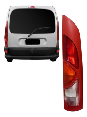Lanterna Traseira Kangoo 1997 A 2006 Vermelha