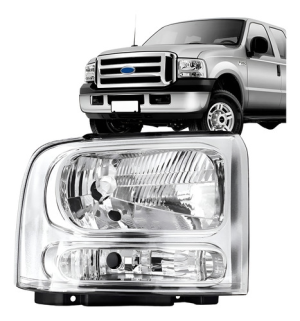 Farol F250 2006 2007 2008 2009 2010 2011 Manual H4 Promoção