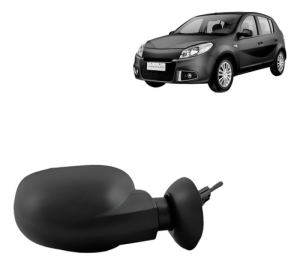 Retrovisor Logan Sandero 2007 2008 2009 2010 Com Controle