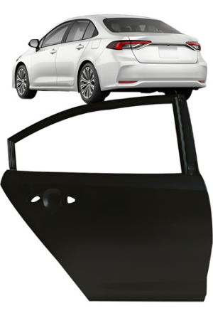 Par Porta Traseira Para Toyota Corolla 2020 2021 2022 2023