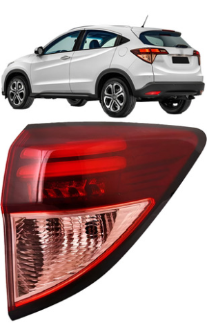 Lanterna Traseira Hrv Touring 2017 A 2019 Com Led Canto