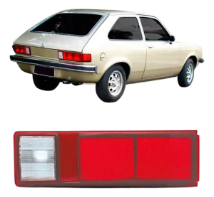 Lanterna Traseira Chevette 1980 1981 1982 Rubi Mega Desconto
