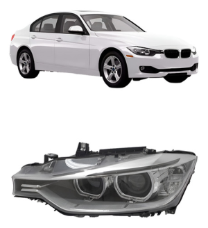 Farol Bmw 318 320 328 330 Série 3 2013 A 2015 Elétrico